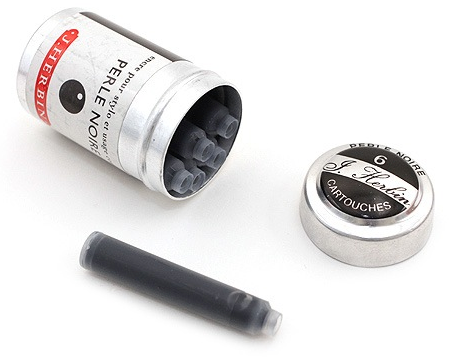 J. Herbin Perle Noire - Cartuchos