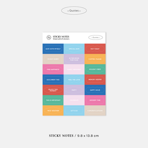 Bloom Sticky notes