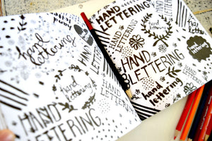 The Botanical hand lettering workbook