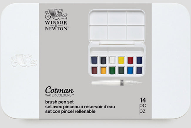 Winsor & Newton Watercolor Cotman Brush Set