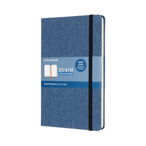 Moleskine Denim Notebook Azul Amberes large hardcover