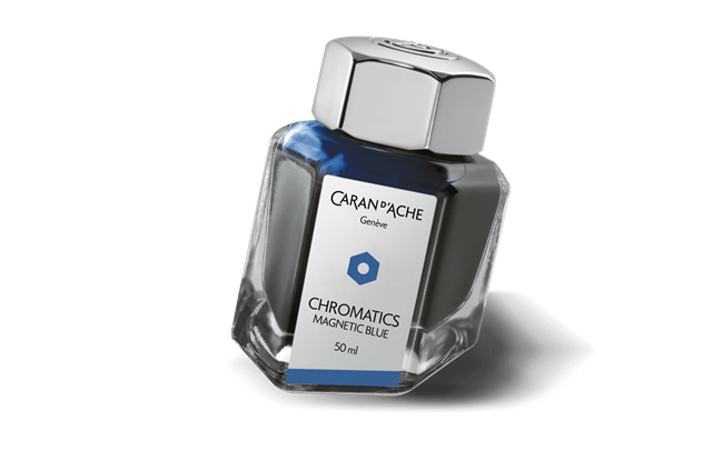Caran d'Ache Chromatics Magnetic Blue 50ml