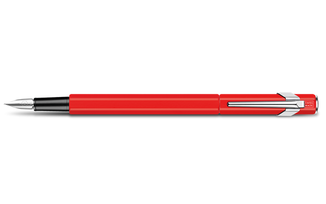 Caran d'Ache 849 Metal Red Pluma Fuente