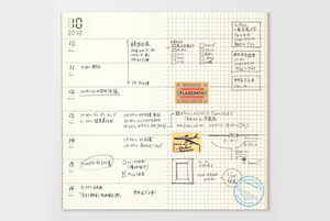 Traveler's Company Refill 019 Planeador Semanal 2 Regular