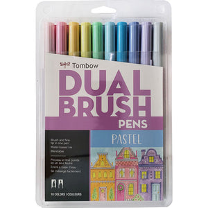 Tombow Dual Brush Pens Tonos Pastel