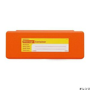 Hightide Storage Container Pen Case Orange