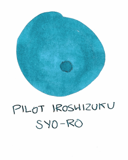 Pilot Iroshizuku Syo-Ro