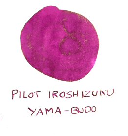 Pilot Iroshizuku Yama-Budo