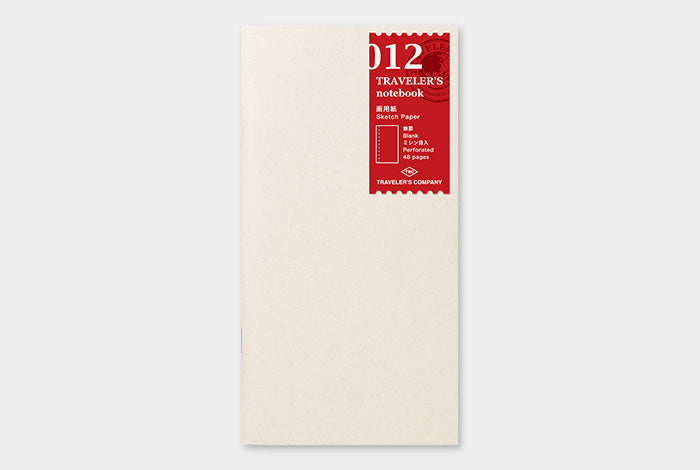 Traveler's Company Refill 012 Sketchbook Regular