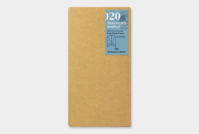 Traveler's Company Refill 020 Folder Kraft Regular