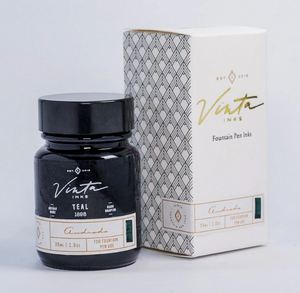 Vinta Ink Collection Teal Andrada